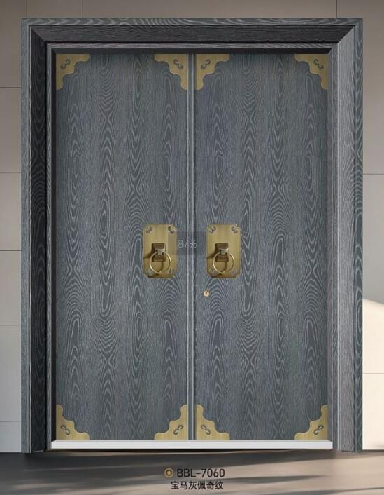 中式拼接鋅合金門