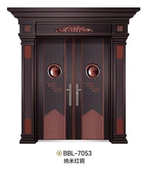 中式卡門鋅合金門